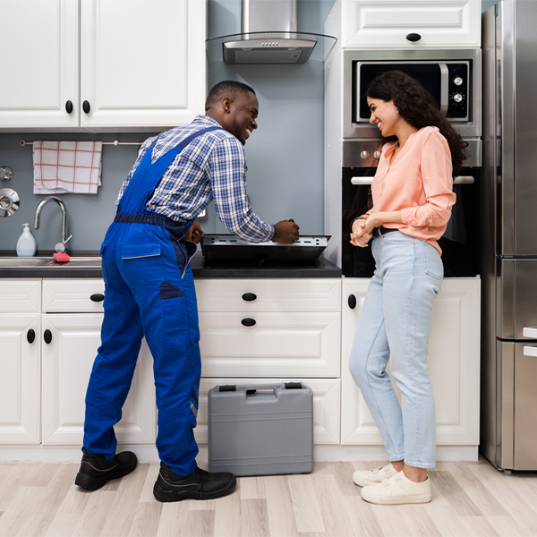 can you provide an estimate for cooktop repair before beginning any work in Zionsville